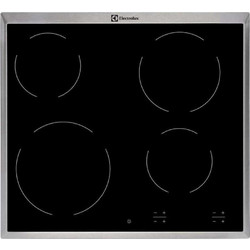 Electrolux EHF16240XK Κεραμική Εστία Αυτόνομη με Λειτουργία Κλειδώματος 59x52cm