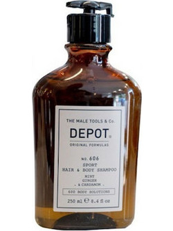 Depot 606 Sport Hair & Body Σαμπουάν & Αφρόλουτρο 250ml
