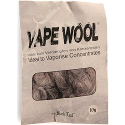 Vape Wool Hemp Fibers 10g - Black Leaf