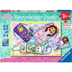 Παιδικό Puzzle Ravensburger Gabby's Dollhouse 2x12 Κομμάτια
