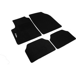μοκέτα πατάκια evolution carpower set 4τμχ μαύρο