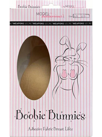 Secret Weapons Γυναικείο Αυτοκόλλητο Αξεσουάρ Στήθους Boobie Bunnies - Nude