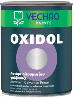 Vechro Oxidol Αλουμινίου Αντισκωριακό Aστάρι Ανοιχτό Γκρι 2.5lt