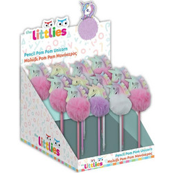 ΜΟΛΥΒΙ POMPOM 3ΧΡΩΜ THE LITTLIES ΜΟΝΟΚΕΡΟΣ
