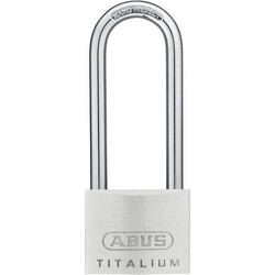 Abus 64Ti/50 ΗΒ80 Titalium Λουκέτο Ασφαλείας 50mm ΜΑΚΡΥΛΑΙΜΟ Silver,Gray,Γεωμετρικό,Red
