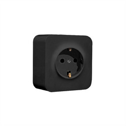 ΠΡΙΖΑ ΣΟΥΚΟ ΕΞΩΤΕΡΙΚΗ IP20 ΜΑΥΡΟ LINEME ECO - 50-00313-2