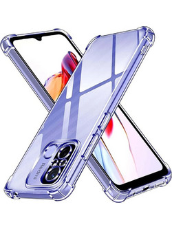 Techsuit Shockproof Clear Silicone - Διάφανη Θήκη Σιλικόνης - Xiaomi Redmi 12C - Clear (5949419083387)
