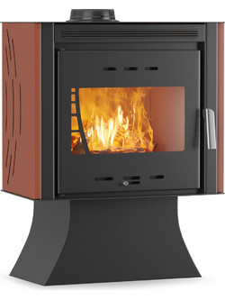 Thermogatz GSA 15 T Red Ατσάλινη Ξυλόσομπα Αερόθερμη 15kW
