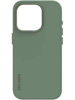 Θήκη Decoded Γνήσια MagSafe Antimicrobial ΣΙΛΙΚΟΝΗΣ για Apple iPhone 15 PRO ΜΑΧ 6.7 2023 - ΠΡΑΣΙΝΟ - DE-D24IPO15PMBCS9SF