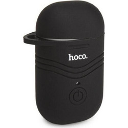 Hoco Θήκη Liquid Silicone Rubber για Wireless Mono Headset E39 Admire Sound και άλλα Wirelees Ακουστικά Μαύρο
