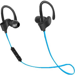 Esperanza EH188 Ακουστικά Bluetooth In Ear Ανθεκτικά στο Νερό Black Blue