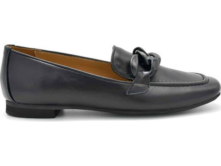 Loafers Γυναικείες σε δέρμα μαύρο
