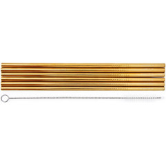 Legami Set of 6 Stainless Steel Straws