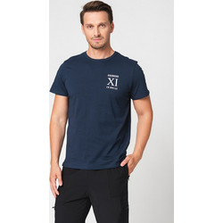 Bikkembergs - Ανδρικό T-shirt Κοντομάνικο BKK1MTS05-NAVY Μπλε Ναυτικό