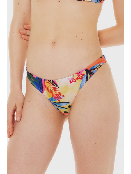 Superdry Tropiacl Cheeky Bikini Brazil Πολύχρωμο W3010405A