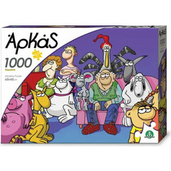 Puzzle Giochi Preziosi Ήρωες Αρκάς Α' 1000 Κομμάτια
