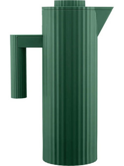 Κανάτα-Θερμός Plisse MDL12 GR 20x11x32cm 1Lt Green Alessi Πλαστικό