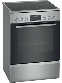 Bosch HKS79U250 Κουζίνα Ηλεκτρική 63lt με Κεραμικές Εστίες με Πυρόλυση 60cm
