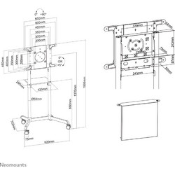 Neomounts NSM1250WHITE