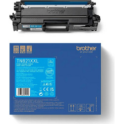 Brother TN-821XXLC Cyan Toner
