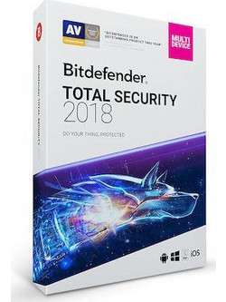 Bitdefender Total Security 2018 για 10 Συσκευές και 1 Έτος Χρήσης