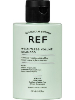 REF Weightless Volume Φυτικό Σαμπουάν για Όγκο 100ml