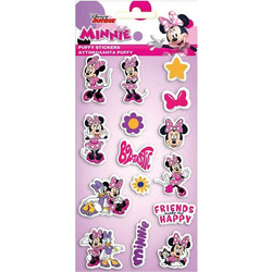 MARVEL Αυτοκόλλητα Puffy 10x22εκ Minnie