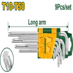 ΚΛΕΙΔΙΑ TORX ΜΑΚΡΥΑ ΣΕΤ 9 ΤΕΜ JADEVER JDHK3291 (400251)