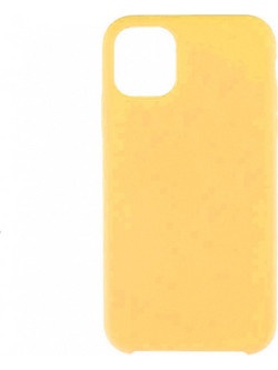 Θήκη Rubber Ενισχυμένης Σιλικόνης για iPhone 12/ 12 Pro Κίτρινο