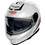 Nolan N80.8 Special 56 N-com Staple Metal White / Black Κράνος Μηχανής Full Face 1520gr