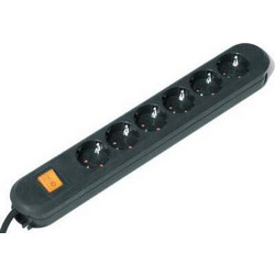 Bachmann SMART Verlngerungsschnur 6 Ausgangsstecker Deutschland (381151K)