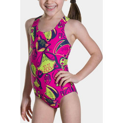 Speedo Moonset Essential All Over Αθλητικό Παιδικό Μαγιό Ολόσωμο για Κορίτσι Ροζ 807970-C573