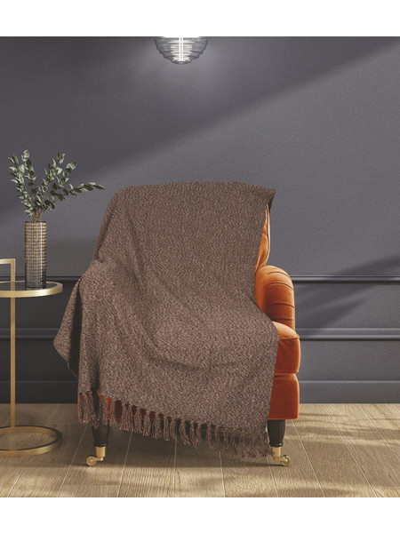 Ριχτάρι μεμονωμένο Σχ. Maril 100% cotton Beige 180x250cm