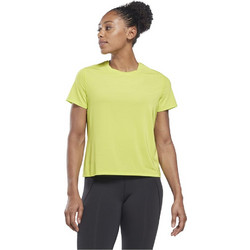 Reebok Γυναικείο Αθλητικό T-Shirt Κίτρινο HS4732