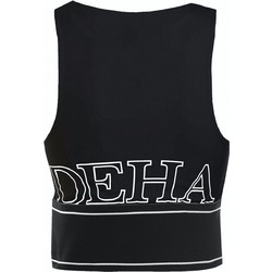 Deha Halter Top Γυναικείο Αθλητικό Crop Top Μαύρο B64401-10009