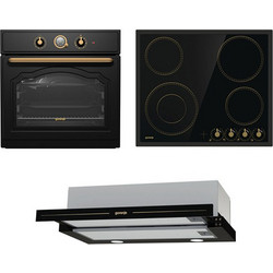 Gorenje BOS67372CLB + EC642CLB + BHP62CLB Εντοιχιζόμενο Σετ Οικιακών Συσκευών