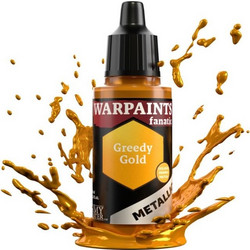 Warpaints Fanatic Metallic: Greedy Gold 18ml (WP3188P)