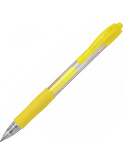 Pilot G-2 Στυλό Gel 0.7mm Νέον Κίτρινο BL-G2-7NY