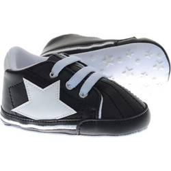 EMC Βρεφικά Sneakers Αγκαλιάς Μαύρα SC0080-9500