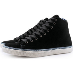 Northway Ανδρικά Μποτάκια Suede Μαύρα 900