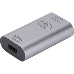 Αντάπτορας PowerTech Type-C (F) to Mini DisplayPort (F) Grey