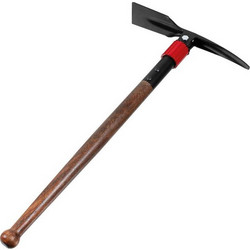 MFH Foldable Pickaxe w Wooden Shaft