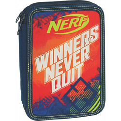 Gim Nerf Winners Κασετίνα Γεμάτη με 2 Θήκες Μπλε Πορτοκαλί 336-32100