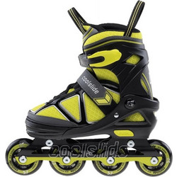 Coolslide Butters Evening Primrose Inline Rollers Μαύρα Κίτρινα