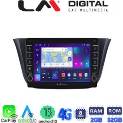 LM Digital ZG8690 Ηχοσύστημα Αυτοκινήτου με Οθόνη Αφής & GPS