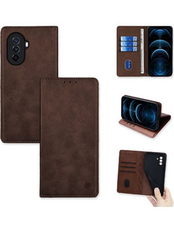 Sonique Vintage Magnet Wallet Book Brown (Huawei Nova Y70)