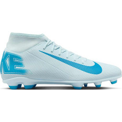 Nike Superfly 10 Club FG/MG FQ8314-400 Ποδοσφαιρικά Παπούτσια με Τάπες και Καλτσάκι Γαλάζια