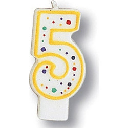 Κεράκι Polka Dot 5" Creative Converting