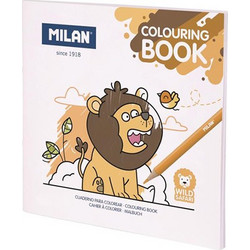 Βιβλίο ζωγραφικής Milan Wild Safari (54218GC01)