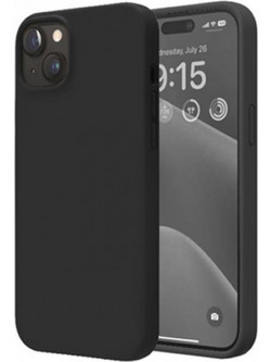 Θήκη Rubber Ενισχυμένης Σιλικόνης για iPhone 14 Plus Μαύρο